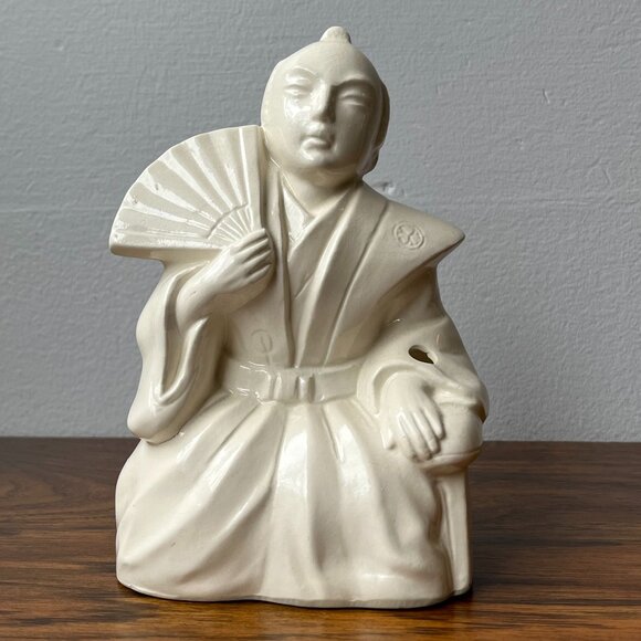 Tiki Mug Ceramic Japanese Aristocrat with Fan Orchids Of Hawaii Asian Style - Picture 1 of 11